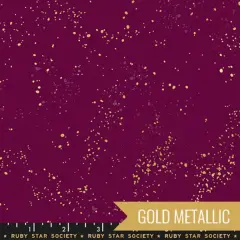 Speckled in Metallic Purple Velvet (rs5027 73m) | Speckled | Rashida Coleman Hale | Ruby Star Society