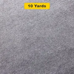 Double Moss Heather Poly Spandex Silver