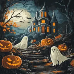 Paint by Numbers Halloween