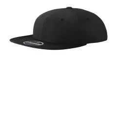 New Era&reg; Original Fit Diamond Era Flat Bill Snapback Cap Black
