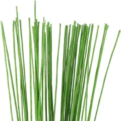 24 Gauge Green Floral Wire Green Paper-Wrapped Floral Stem Wires for Crafts 16 inch,50/Package