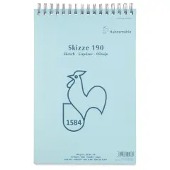 Hahnem&uuml;hle Skizze Spiral-Bound Sketch Pad - 8.27" x 11.69", 50 Sheets, 190 gsm