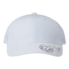 Infinity Her&reg; Women's Modern Trucker Cap White/ White