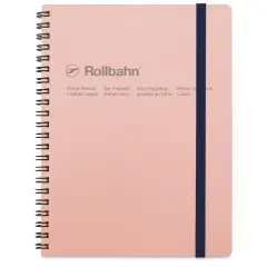 Delfonics Rollbahn Classic Spiral Notebook - Blush Pink, A5