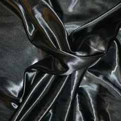 1 Yard Satin Fabric for Apparel & Event Design Smooth & Radiant 58/60" Width Black
