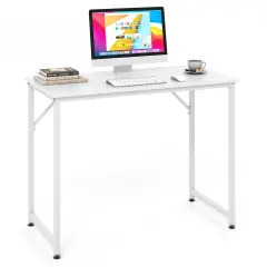 Costway Computer Desk Writing Workstation Study Laptop Table Home Office