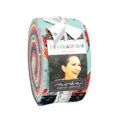 3 2 1 Blast Off 2.5" Strip Roll (Jelly Roll) by Stacy Iest Hsu for Moda (20950JR)