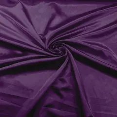 1 Yard Smooth Stretch Satin Charmeuse Fabric Wrinkle-Resistant For DIY Sewing 58-60 inches Wide Light Plum