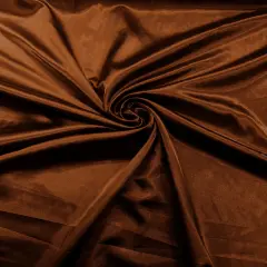 1 Yard Smooth Stretch Satin Charmeuse Fabric Wrinkle-Resistant For DIY Sewing 58-60 inches Wide Mocha