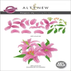 Craft-A-Flower: Stargazer Lily Layering Die Set