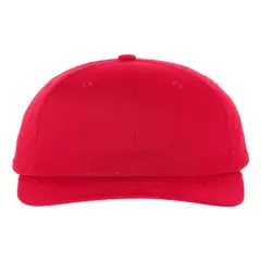 Richardson&reg; Pro Twill Snapback Cap Red