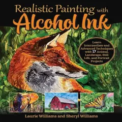 Realistic Painting With Alcohol Ink-Softcover
