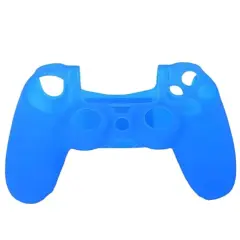 Kitcheniva Silicone Rubber Cover Case Skin For Sony Playstation 4 PS4 Controller Blue