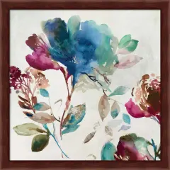 Blossoming I by Asia Jensen 13" x 13" Framed Wall Art