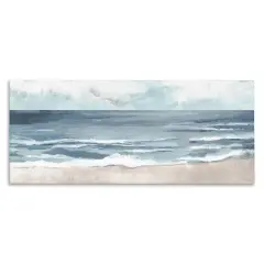 Stupell Industries Rippling Beach Shoreline Canvas By Hannah Dawson