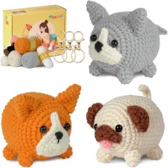 Animal Crochet Kit (Orange)