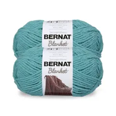 Bernat Blanket Big Ball Yarn 24 Pack-Light Teal
