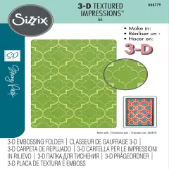 Sizzix 3D Textured Impressions Emboss Folder By Stacey Park-Textures From Afar