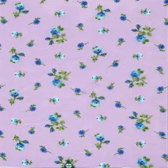 1 Yard 100% Polyester CEY Ditsy Floral Print Fabric, 58/59" Wide LAVENDER