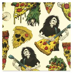 Elan Transfers Overglaze Decal Sheet - Horror Pizza