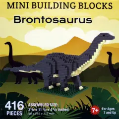 Mini Building Blocks - Brontosaurus