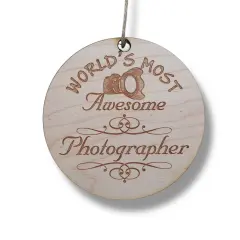 Worlds most Awesome Photographer - Ornament