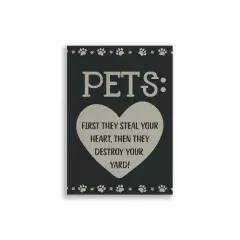 Pawesome Pet Love Burlap Garden Flag