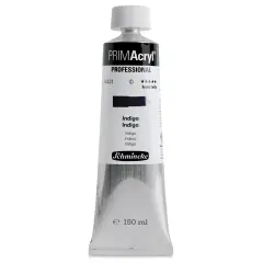 Schmincke Primacryl Professional Acrylic Paint - Indigo, 150 ml Tube