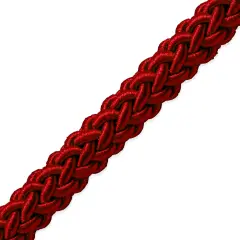 5 Yards of Jamie 5/16" (8mm) Braided Cord Trim | 5 yard cut Red
