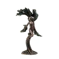 Bronze Finished Meliae The Forest Nymph Statue Greek Mythology