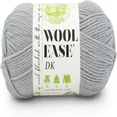 Yarn for Knitting, Crocheting, and Crafts (Quiet Gray)