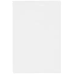 Plymor 6" x 9", White 2 Mil Flat Open Plastic Poly Bags