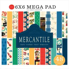 Carta Bella Double-Sided Cardmakers Mega Paper Pad 6"X6"-Mercantile