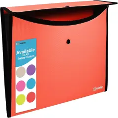 A4 Letter Size Reusable Filling Envelopes -Red