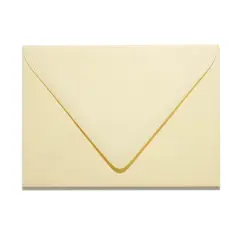 Colorplan CHINA WHITE - 91 Lb. / 135 gsm / 8 pts Matte Premium Cardstock Paper Text A2 Euro Flap Envelopes Bulk Pack of 250