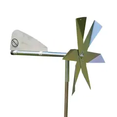 Lehman's Mole Chasing Humane Deterrent Windmill Covers 20,000 Feet Using Vibrations from Wind