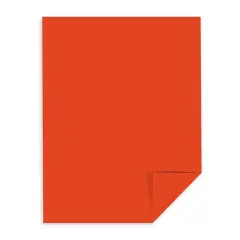 Astrobrights 8 1/2" x 11" 65# Cover Sheets Ream of 250 Orbit orange