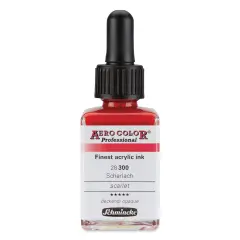 Schmincke Aero Color Professional Airbrush Color - 28 ml, Scarlet