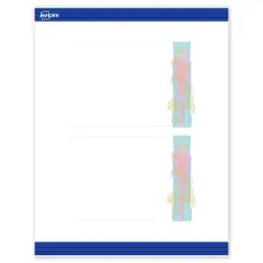 Avery Printable Rectangle Postcards with Sure Feed Technology, Pre-Printed Floral Design, Matte White, 4" x 6", Laser & Inkjet Compatible, 20 Total, Great for Branding, Marketing, and Events