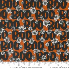 Noir Pumpkin Boo Orange 44"/45" Fabric Per Yard