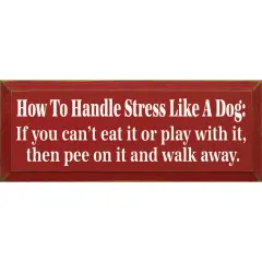 How to Manage Stress Like a Dog: Easy Strategies for Stress-Free Living and Mental Clarity Red-White