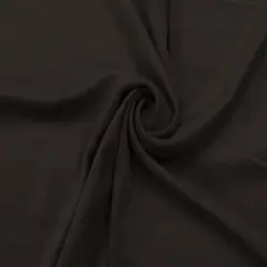 1 Yard Solid Black Suede Knit Fabric 58/60" Wide Soft Micro Suede with Stretch