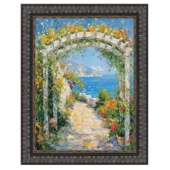 Wheat Leaf Ebony Gold Picture Frame 19x27 frame