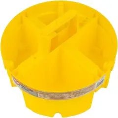 1 Pack of Bucket Stacker Organizer - Yellow