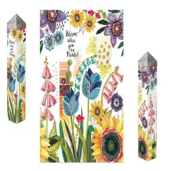 Snippets Art Pole 20 Inches Tall Bloom Where You Are Planted