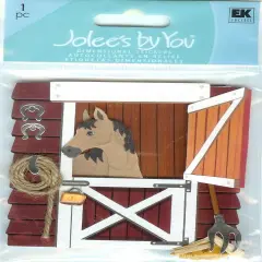 Jolee's Boutique Horse In The Stable Dimensional Stickers
