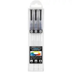 Molotow Aqua Ink Squeeze Pen 3-Pen Set, 1mm, 3mm, 4mm Tips, 1 Set