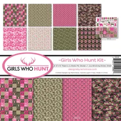 Reminisce Collection Kit 12"X12"-Girls Who Hunt