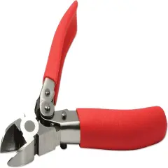 The Beadsmith Heavy Duty Cutter &ndash; 6.5 inches (165mm) &ndash; Hardened Steel Blades &ndash; Red Comfort Grip Handle with Safety Lock &ndash; Tool for Jewelry Making, Electronics and Micro Mechanics