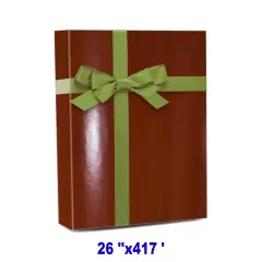 Decorative Solid Gift Wrap Paper 26&rdquo; x 417&rdquo;